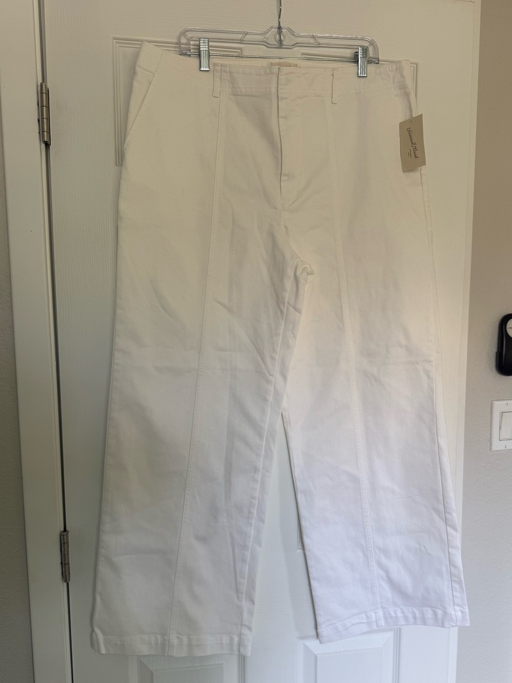 Universal Thread White Wide-Leg Trousers
